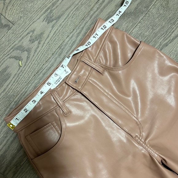 Abercrombie & Fitch faux leather pants - Picture 2 of 8